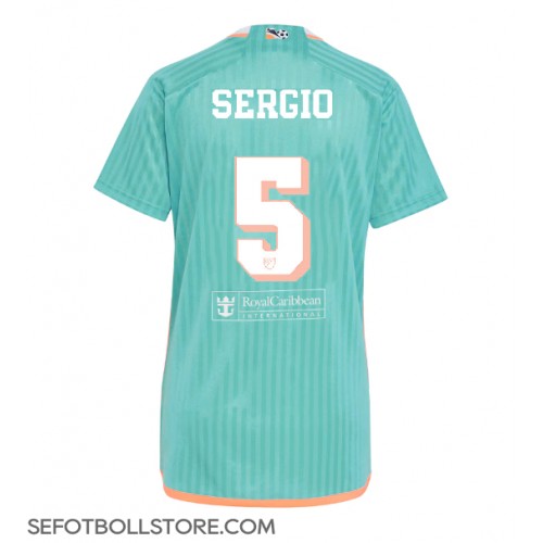 Inter Miami Sergio Busquets #5 Replika Tredje Tröja Dam 2024-25 Kortärmad